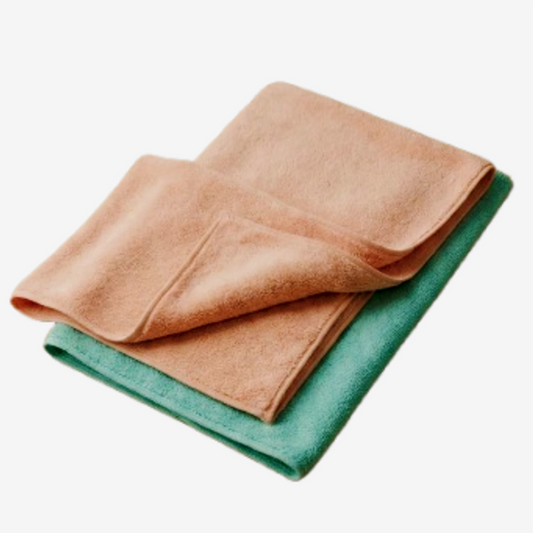 Hand Towel - Orange & Green