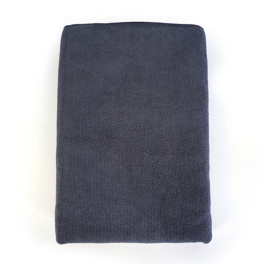 Addone Quick-Dry Microfiber Bath Towel - Grey Solid