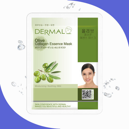 Anti Aging Care Face Mask - '6 Combo Pack' DERMAL Collagen Essence Korean