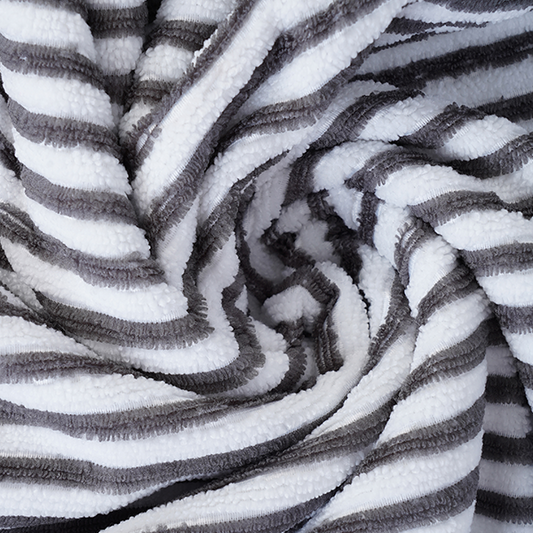 Addone Quick-Dry Microfiber Bath Towel - Stripe