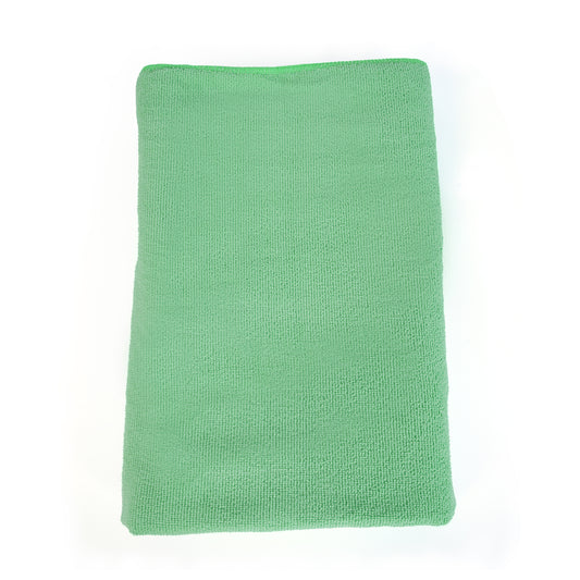 Addone Quick-Dry Microfiber Bath Towel - Green Solid